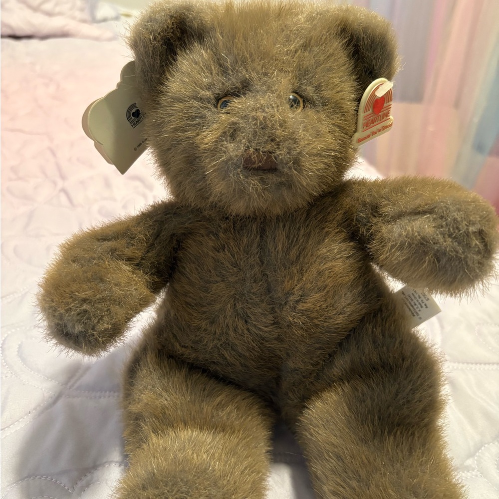 Plush Brown Teddy Bear Soft Stuffed Animal